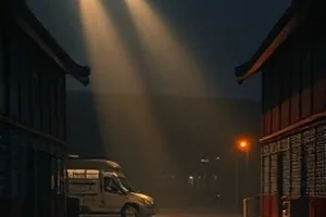 旧城谜案，雨夜石板巷中的旧式门牌