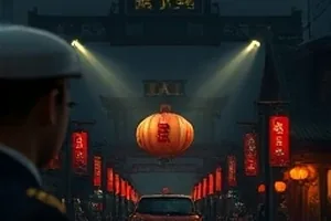 星尘旅人飞船穿越彩色星云